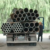 Tuyau en acier au carbone noir sans soudure, certifié API, galvanisé, pour la construction, Q195 Q215 Q235b Q355b Sch40 Sch80, 4, 6, 12 pouces