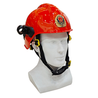 Casque de sécurité JJXF SLTK pour pompiers forestiers, résistant à la chaleur et aux flammes, en PVC, protection portable pour la tête