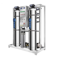 Machine à osmose inverse 1T, eau pure, ligne complète d'eau pure, usage industriel et commercial