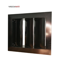 Rideau de protection solaire extérieur, ventilation murale, décoration, durable, léger, résistant à la chaleur, écologique, en aluminium