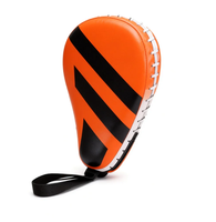 Cible de frappe et de coup de pied de Taekwondo avec sangle réglable, en PU écologique, toutes saisons, pour entraînement de boxe, logo personnalisé