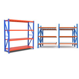 Adjustable 4 Layers 100kg per layer Metal <strong>Storage</strong> Shelves warehouse shelving rack/<strong>storage</strong> shelf for garage <strong>mezzanine</strong> <strong>floor</strong> - Product Image 3