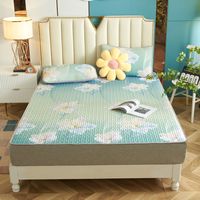 Surmatelas de couchage d'été en fibre de cellulose régénérée au latex naturel