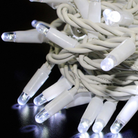 Guirlande lumineuse LED en caoutchouc étanche IP65 de 10 m pour décoration extérieure, Noël, mariage, parc, événement
