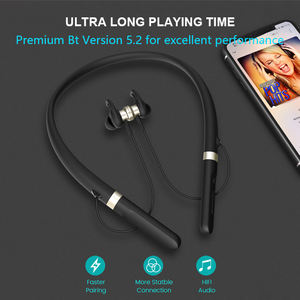 Auriculares deportivos para colgar en el cuello, cascos magnéticos inalámbricos para música, Bt 5,2, baratos - Product Image 5