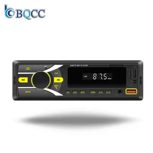 BQCC 1 din 12 В автомобильный радиоприемник AUX-in BT FM приемник AI Voice Autoradio приложение для определения местоположения переменных огней воспроизведение музыки в формате MP3 D3107