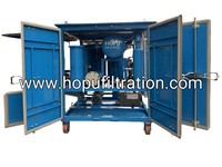 Purificateur d'huile pour transformateur en caisson étanche HOPU – Unité mobile de purification d'huile pour filtration sur site