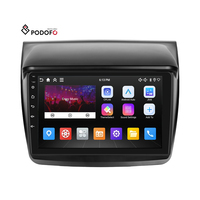 Podofo Autoradio 9 pouces, audio de voiture, Carplay sans fil, Android Auto, GPS pour Mitsubishi Pajero Sport 2013, prix de gros, fournisseur