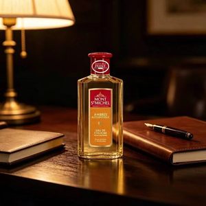 Mont St Michel Ambree Authentique Eau de Cologne 250ml Parfum Boisé Longue Durée Unisexe Fabriqué en France - Product Image 6