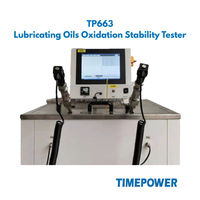 ASTM D2272 Lab Instrument Automatic Lubricating Oils Oxidation Stability Tester Ambient 150C Temperature Control 2 Testing