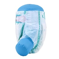 Vente en gros d'usine, couches pour bébés jetables écologiques, prévention des fuites 3D, tissu recyclé, colorées, douces, respirantes, absorbantes