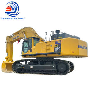 Grande machine de construction minière, excavatrice sur chenilles Komatsu Pc850, poids opérationnel de 85 tonnes, moteur Cummins, modèle 2020 - Product Image 1