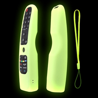 Funda Protectora de Silicona RYHX para Control Remoto Magic, Modelos AN-MR21GA, AN-MR22GA, AN-MR23GA, Modelo 1154.67, con Cordón Antipérdida