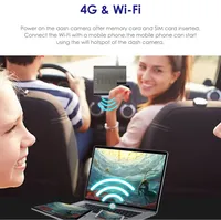 AZDOME C9 Pro cabine avant 1080p hd caméra de tableau de bord en temps réel dvr avec capacité GPS LTE sur connectivité Cloud caméra sim 4g