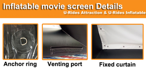 All'ingrosso di alta qualità pieghevole pubblicità esterna gonfiabili schermo <span class=keywords><strong>portatile</strong></span> gonfiabile schermo cinematografico - Product Image 6
