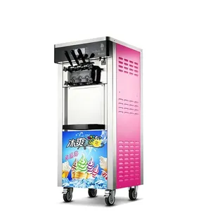 Máquina De Sorvete Fabricante Profissional De Sorvete Goshen Comercial Soft Serve Ice Cream Making Machine