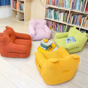 Nouveau design de <span class=keywords><strong>fauteuil</strong></span> canapé pour enfants en velours côtelé <span class=keywords><strong>fauteuil</strong></span> doux pour la peau rempli de mousse pour la salle de jeux de la pépinière - Product Image 6