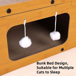 Eco-Friendly Large <strong>Cat</strong> <strong>Tree</strong> New Design Pressed Paper and Carton Scratching House for <strong>Cat</strong> Litter Needs - Product Image 5