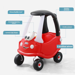 Nouveau style de voiture pour enfant mignon rose bon marché de haute qualité en vente de gros pour aire de jeux - Product Image 4