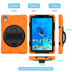 เคสแท็บเล็ต3 in 1ป้องกันการตกหล่นฝาครอบแท็บเล็ตสำหรับ Lenovo M8 FHD 8705N TB-8705F 8นิ้ว2020 - Product Image 4