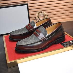 รองเท้าลำลองสไตล์เรโทรอังกฤษแบบเพนนี, รองเท้าลำลองหนังสำหรับผู้ชายสไตล์ลำลองทางธุรกิจ - Product Image 2