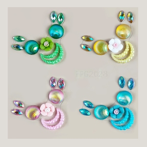 OEM de alta calidad autoadhesivo ceja pegatina cola de sirena cristal maquillaje decoración diamante tatuaje pegatinas característica temporal - Product Image 6