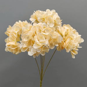 Fleurs artificielles en soie pour mariage : Série Rose, Papillon, Orchidée, Hortensia, Lys – Bouquet de mariée, Décoration de toile de fond pour événements - Product Image 5