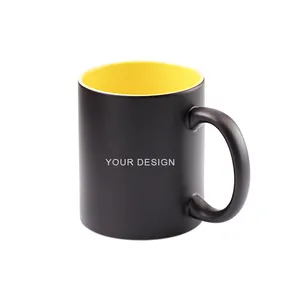 High Performance Sublimation Colored Inner Mugs Change Color Cups Changing Cup Coffee Mug