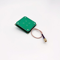 Antenne PCB UHF RFID TH008P 5dBi à circuit imprimé double couche circulaire 80*80*14mm pour la vente au détail intelligente