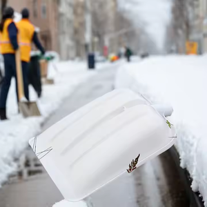 Pelle <span class=keywords><strong>de</strong></span> stockage <span class=keywords><strong>de</strong></span> grains en plastique trempé épaissi Durable hiver déneigement outil agricole pelle à thé bêche et pelle - Product Image 6