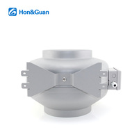 Kipas Sentrifugal Rotor Luar AC 8 inci Tekanan Statis Tinggi untuk Sistem HVAC Saluran Panjang Kebisingan Rendah Casing Logam Kelas IP44 F