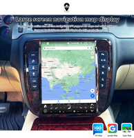 Navegación para Auto Tesla de 13'' para GMC Yukon Chevrolet Tahoe Silverado 2007-2013, Radio Android, Estéreo para Auto, Multimedia, CarPlay, GPS, 4G