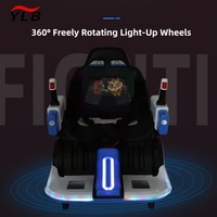 Model baru 12V mainan tenaga anak-anak mobil Drift elektrik dengan bom air api dan sistem pembidikan Laser