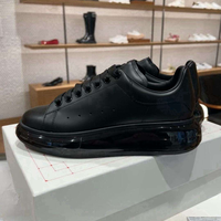 Chaussures de skate de haute qualité en cuir véritable pour hommes et femmes, chaussures de marque de luxe, chaussures de marche à semelle épaisse pour femmes
