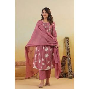 ชุดสูทพิมพ์ลายดิจิตอลชุด kurta ชุด kurta แบบยาวสำหรับผู้หญิงเสื้อผ้าชนเผ่าของผู้หญิงและผู้หญิงในราคาขายส่ง - Product Image 2