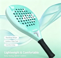Raquette de padel en fibre de verre, raquette de padel professionnelle pour hommes et femmes, raquette de padel pour entraînement et compétition
