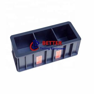 Moule en cube de test en plastique, moule/moule en cube de ciment compresseur à trois canaux, béton - Product Image 3