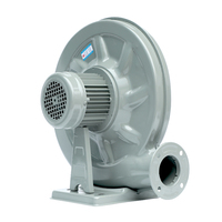 550W électrique 220V hotte aspirante en fer ventilateur d'échappement ventilateur gonflable à pression moyenne pour le contrôle du feu