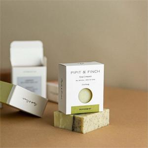 Tùy Chỉnh Hộp Xà Phòng Sinh Thái Thân Thiện Bao Bì Các Tông Giấy Kraft Hộp Xà Phòng Cho Xà Phòng Với Cửa Sổ - Product Image 2