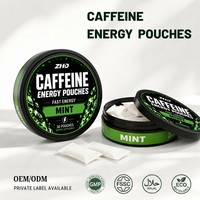 Pochettes d'énergie à la caféine portables pour la concentration au travail et en jeu |   Utilisation discrète |   Sans taches dentaires |   Usine de fabrication de marques privées