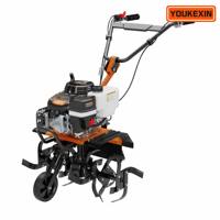 Motoculteur à transmission directe professionnel YKX, mini-motoculteur à essence pour la préparation du sol dans les fermes agricoles et les vergers
