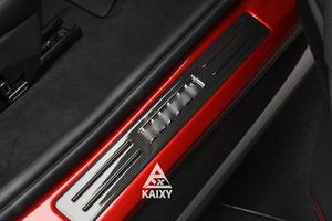 Seuils de porte de voiture en fibre de carbone pour <span class=keywords><strong>Ferrari</strong></span> 296 Kits d'intérieur de pédale de garniture de rail de porte en carbone sec bande de seuil de voiture - Product Image 6