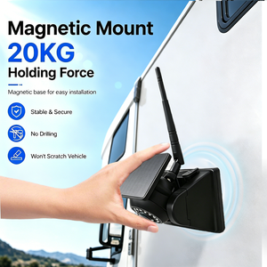 Telecamera Posteriore Wireless AI Mobile WiFi AHD 1080P per Auto con Magnete, <span class=keywords><strong>Batteria</strong></span> Integrata da 9600mAh, Impermeabile, Visione Notturna e Controllo tramite App - Product Image 3