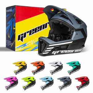 更新版X6大人用フルフェイスヘルメット、ダウンヒルオフロードライディングヘルメット、マウンテンバイクとモトクロス用、新発売 - Product Image 1