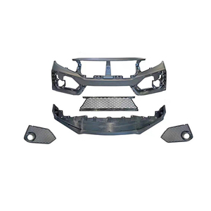 Cản Trước Xe Hơi Kiểu R 2016 Bộ Thân Lưới Tản Nhiệt Dạng R Cản Trước Loại R Cho HONDA CIVIC 2016-2022 - Product Image 2