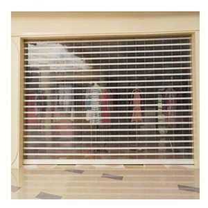 Mạnh mẽ PC pha lê Con lăn màn trập an ninh cổng chống lại kẻ trộm, <span class=keywords><strong>Windproof</strong></span> Con lăn màn trập cửa - Product Image 5