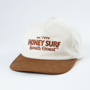 Cappello da esterno personalizzato di alta qualità 5 pannelli non strutturati aggiungere Logo ricamato piccolo bordo curvo in cotone 100% materiale - Product Image 3