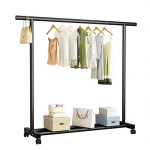 Corner Clothes <b>Rack</b> For Utilizing Unused Corner Spaces In Bedrooms And Dressing Areas Hangers - Product Image 2