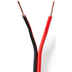 Câble pour enceintes 2x 0,75 mm² 100 m enroulable noir rouge - Product Image 3
