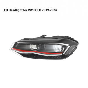 Actualización de Faros LED para Volkswagen <span class=keywords><strong>Polo</strong></span> 6 TSI <span class=keywords><strong>GTI</strong></span> MK6 2019-2024, <span class=keywords><strong>Nuevo</strong></span>, 6000K, Plug+Play, 6000 Lúmenes - Product Image 1
